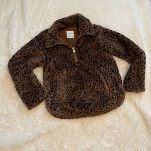 Abercrombie & Fitch Leopard Pullover